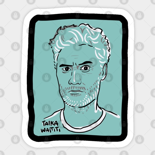 Taika Waititi Sticker by realisateur